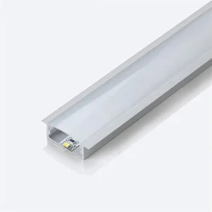 20X10mm LED Strip Profile Recessed Aluminum Linear Channel with Diffuser Home Office Celling Wall Light