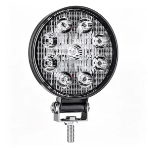 20mm Ultra Slim 4.5 Inch Round LED Work Light for Grille Mounting Motorcycle ATV Compact Spot Driving Lamp