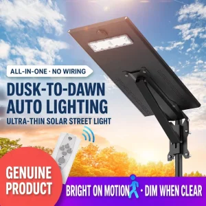 20w 30w 40w All in One Solar Street Light IP65 Waterproof LED Motion Sensor Remote Control Outdoor Road Garden Wall Light Lamp