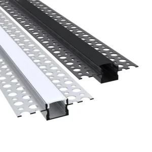 20x15mm Drywall Plasterboard Aluminum Profile Gypsum LED Strips Light Extruded Channel for Embedded Celling