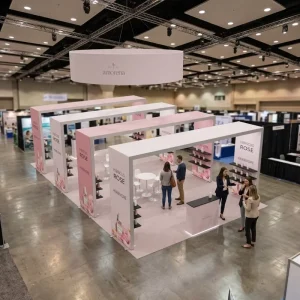 20x30ft Aluminum Frame Arch Easy Assemble Backlit Stand Island Portable Exhibition Display Booth