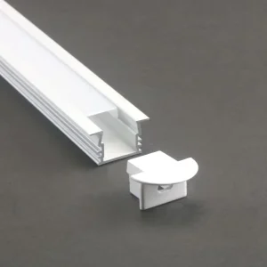22*12mm LED Profile LS-043 Cabinet LED Channel Light Diffuser Profile Extrusion for LED Strip