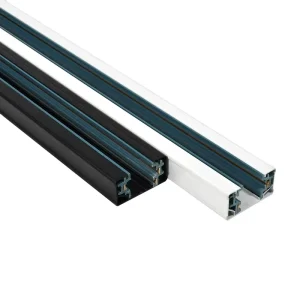 220V Linear Rail T Track 3 Wire 4 Wire White Black Ceiling Recessed Track Lighting Rail System for Track Lighting