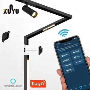220V Magnetic LED Track Light RGB Smart Tuya Wireless Recessed Surface Aluminum Commercial Modern Indoor Ceiling Rail System