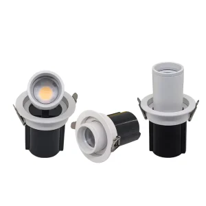 220V Worldwide Universal Lighting Adjustable Focus Spotlight 10 12W Aluminum Retractable Foldable Body for Multi Scene Use