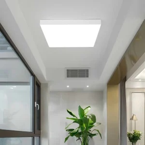 225mm 3 Colors Available Square DOB Ultra-thin Surface Mounted Ceiling Lamps Kitchen Balcony Office Living Room Led Panel Light