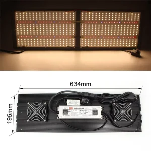 240W LM301H Mix 660nm UV IR Full Spectrum Fan Cooling LED Grow Light Board