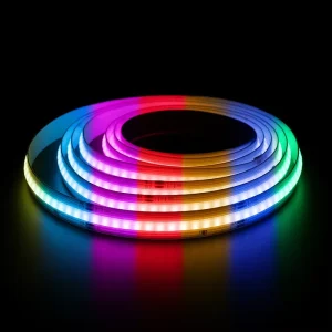 24V RGBW COB LED Strip Light 4-in-1 RGB+White High Density Dotless Flexible Linear Lighting for Professional Decor
