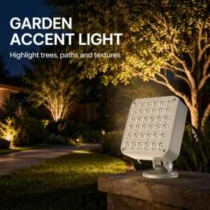24W 36W AC LED Floodlight Outdoor Waterproof IP66 Landscape Lighting Villa Building Garden Decorative Wall Washing Facade Light