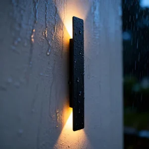 24W Minimalist LED Wall Sconce Waterproof Outdoor Wall Light Aluminum Lighting Villa Hotel Balcony Entrance Garden AC220V 110v