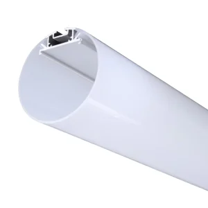 24mm Recessed LED Profile Light High Quality Black White PC Cover 6000 Series T5 Aluminum Alloy Channel