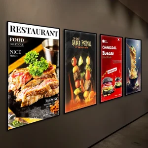24”x36” LED Light Box Frame Display Wall Custom Lightbox Acrylic Advertisement Ultra Slim Light Box Display