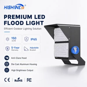 250W 1500W High Mast LED Flood Light IP66 for Airport Runway and Heavy Industrial Area Lighting