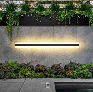 25W Building Home House Exterior LED Linear Strip Wall Light 3000K Outdoor IP65 Porch Villa Balcony 1m Long Sconce LED Wall Lamp
