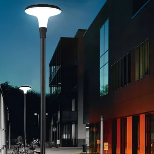 25W IP65 DC Powered Outdoor Waterproof LED Solar Garden Light with Remote Control Black Aluminum+PC Landscape Lighting