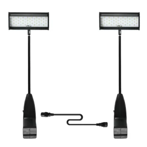 25W Long Arm Clip Grow Lights Exhibition Book Lights Headlight Spotlight IP44 Rated Lava Lamp Hexagonal LED Light