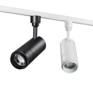 25W Modern Remote Control COB LED Aluminum Track Light Triac Dimming Art Gallery Museum Office Supermarket Indoor Tunable Color