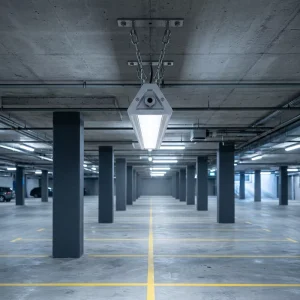 2700K-6500K Industrial Light 240W 100W 150W 200W LED High Bay Light Sensor Version for Underground Parking