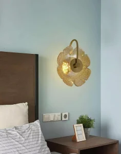 28 23 cm T Modern Glass Wall Light Collection White Smoky Grey Glass White Tea Glass White Clear Glass Clear