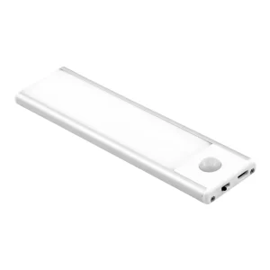 28 LED Light Gray USB Rechargeable Long Strip Sensor Cabinet Light Daylight Touch Control Minimalist Design Bedroom