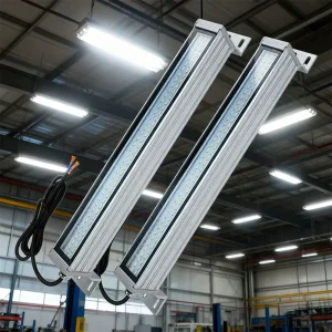 2FT 20W Explosion Proof LED Work Light with IP65 Rating Waterproof Oil Resistant for Industrial Machinery CNC Equipment Lighting
