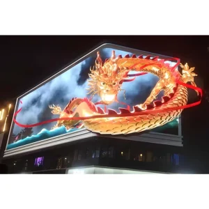 2K 4K 8K Bare Eye 3D LED Display Screen High Brightness 160 Viewing Angle LED Billboard for Outdoor Advertising Retail