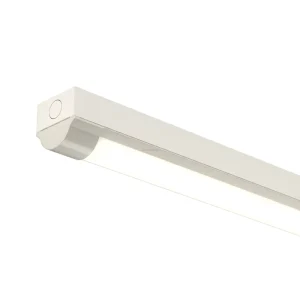 2ft 3000K 4000K 5000K CCT Changeable Led Tube Lights 10W 20W Power Adjustable Warehouse Led Batten Light