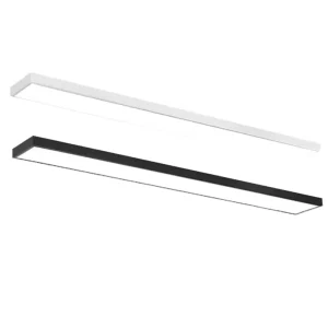 2ft 3ft 4ft 5ft 20w 30w 40w 60w High Lumen Led Linear Batten Light Fixture Suspended Mount Aluminum LED Office Lamp
