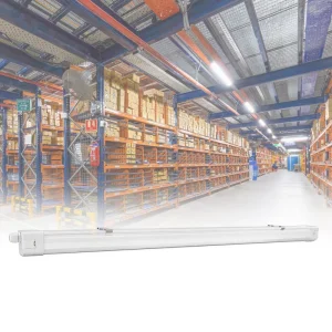 2ft 4ft 5ft Led Triproof Ceiling Light Housing 20W 30W 40W 45W 60W 3×1.5m2 Wire Through Tri-proof Light