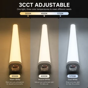 2ft 4ft 5ft Led Triproof Ceiling Light Housing 20W 30W 40W 50W 60W Tri-proof Light Led