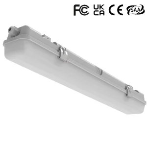 2ft Waterproof LED Light IP65 Vapor Tight Shop Lights Surface Mount Factory Lighting Warehouse Easy Installation