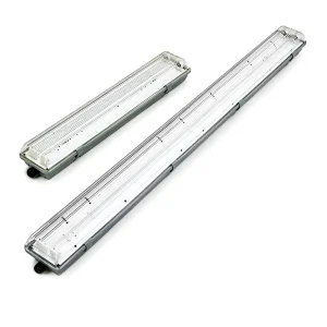 2x18w Double Light Fixtures Triproof Light IP65 Waterproof 2ft 4ft 20W 30W 40W 50W 60W Commercial Industrial LED Vapor Light