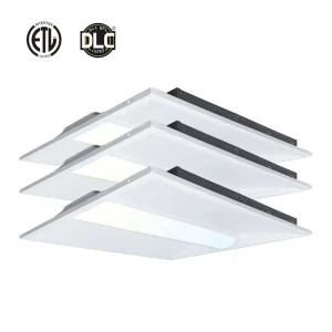 2×2 LED Troffer Panel Light 25W/30W/50W 3500K/4000K/5000K Tunable 0-10V Dim LED Drop Ceiling Light Fixture Office ETL/DLC