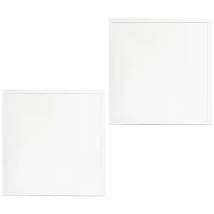 2x2FT Pro Flat Panel Light Modern IP44 SMD2835 LEDs 5 Power Options (15W-40W) 5 CCT Selectable (3500K-6500K) Aluminum Alloy