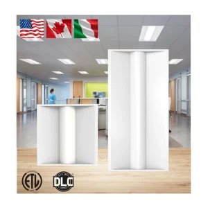 2x2ft LED Panel Light with Dimming Feature Flat Troffer Light for School and Office Use