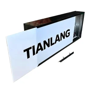 3*2FT/91.5*61cm Aluminum Alloy and Acrylic LED Light Box with Hanging Option Rectangle Poster Frame