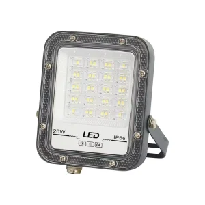 3 Color 6000K Ra90 LED Flood Light 50W Aluminum Body IP66 Waterproof Outdoor Garden and Plaza Decoration Lighting