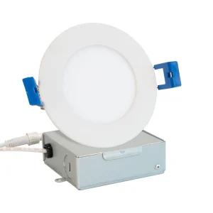 3 Inch LED RGB Smart Slim Recessed Downlight WiFi APP Control Changeable White 2700K 5000K Canless Lighting with ETL