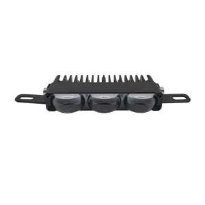 3 Lens Car External Auxiliary Lights Spotlights Led Grille Lights Driving Fog Work Light Off road Vehicle Truck SUV