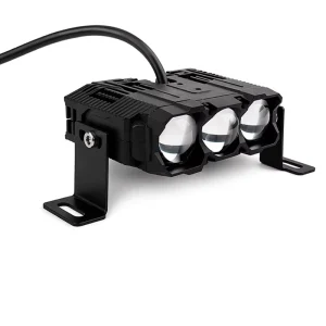 3 Lens Front Grille Light 116W Dual Color 3000K 6000K Illuminated Grille Kit Projector Lens with Mounting Bracket