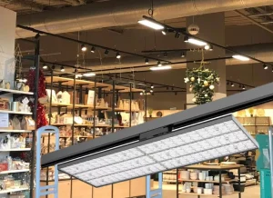 3-Phase 30W LED Panel Light Track Light 350 Degree Rotatable CRI 90Ra Dimmable Option 5 year Warranty for Retail Commercial