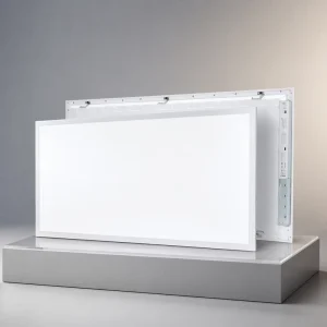 3 Power And 3CCT Selectable Back Lit Drop Ceiling Troffer Replacement Light Fixture 2x4FT LED Flat Panel Light
