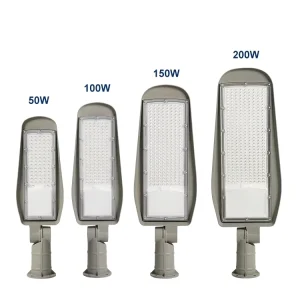 3 Years Warranty IP66 Waterproof SMD AC 50W 100W 150W 200W Parking Lot Roadway Outdoor LED Street Light