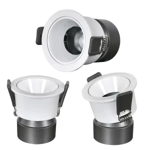 3000K 4000K 6000K Embedded COB Spotlight Downlight Aluminum Adjustable 7W 10W Recessed Ceiling Spot Down Lights