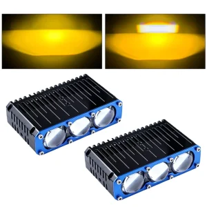 3000K 6000K Grille Led Bulbs Bi Led Projector Car Headlight Accessories Led Spotlights Grille Lights