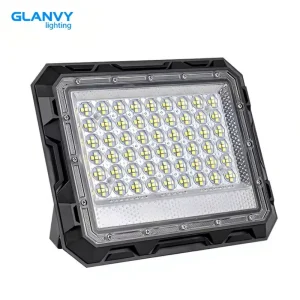 300W High Performance Solar Flood Light with Quick Charge Mono Panel Dimmable LED Outdoor Security Lighting IP65 Waterproof