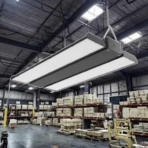 300W High Power High Bay Light with IP65 Waterproof Aluminum Body Dimmable 5-Year Warranty for Warehouse Garage