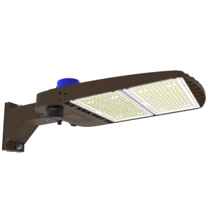 300W High Power LED Area Light IP65 AC Heavy Duty Cooling Design Uniform Illumination 120 277V Large Area Outdoor Lighting