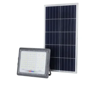 300W LED IP66 Aluminum Solar Flood Light T003 Flagship Model 36000mAh Battery + 20+ Hours Runtime 800 Coverage for Road Use