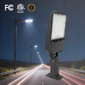 300W LED Shoebox Street Light 3CCT 3Power Switchable IP65 Aluminum LED Area Light for Parking Lot